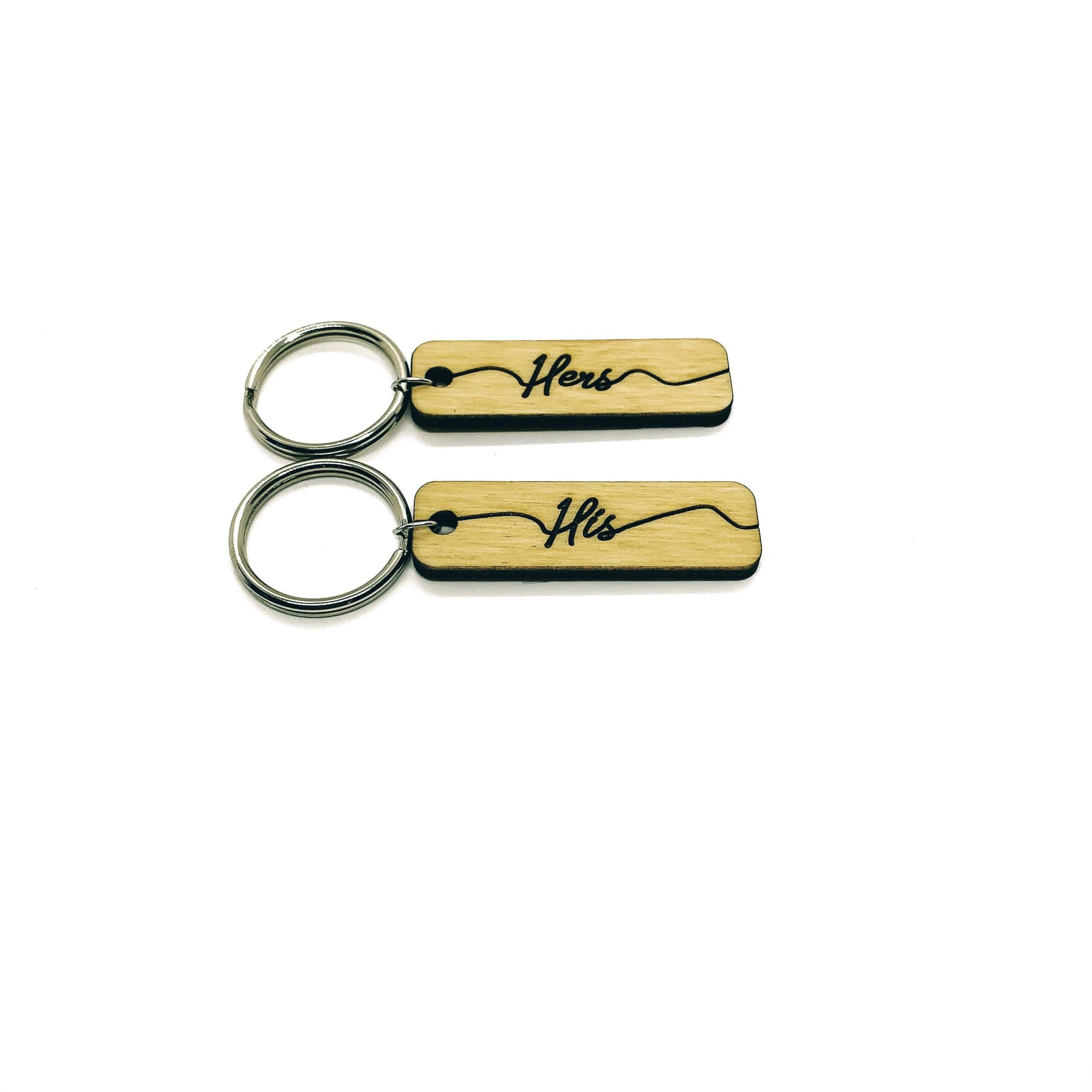 His & Hers sleutelhanger